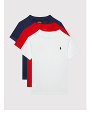 Bluzka Komplet 3 t-shirtów 321884456001 Kolorowy Regular Fit - modivo.pl Polo Ralph Lauren