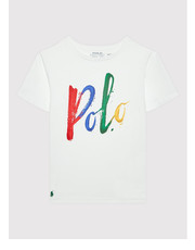 Bluzka T-Shirt 323861480001 Biały Regular Fit - modivo.pl Polo Ralph Lauren