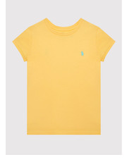 Bluzka T-Shirt 313833549029 Żółty Regular Fit - modivo.pl Polo Ralph Lauren