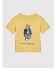 Bluzka T-Shirt 323865660004 Żółty Regular Fit - modivo.pl Polo Ralph Lauren