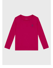 Bluzka Bluzka 311841122020 Różowy Regular Fit - modivo.pl Polo Ralph Lauren