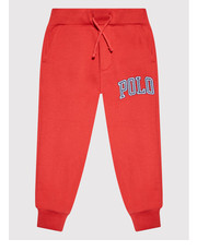 Spodnie Spodnie dresowe 321851015004 Czerwony Regular Fit - modivo.pl Polo Ralph Lauren