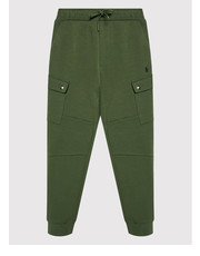 Spodnie Spodnie dresowe 323836603005 Zielony Regular Fit - modivo.pl Polo Ralph Lauren