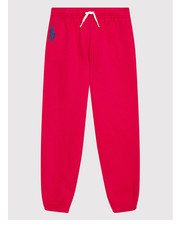 Spodnie Spodnie dresowe Boston 313854719004 Różowy Regular Fit - modivo.pl Polo Ralph Lauren