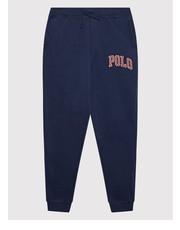 Spodnie Spodnie dresowe 323851015002 Granatowy Regular Fit - modivo.pl Polo Ralph Lauren