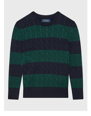 Sweter Sweter 323861966005 Zielony Regular Fit - modivo.pl Polo Ralph Lauren