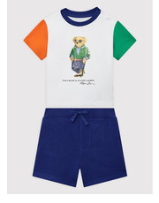 Dres Komplet t-shirt i spodenki 320865761001 Kolorowy Regular Fit - modivo.pl Polo Ralph Lauren