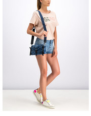 Bluzka T-Shirt D13005-4107-1628 Różowy Loose Fit - modivo.pl G-Star Raw