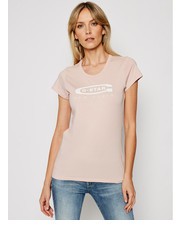 Bluzka T-Shirt Graphic 20 D15115-4107-7176 Różowy Slim Fit - modivo.pl G-Star Raw