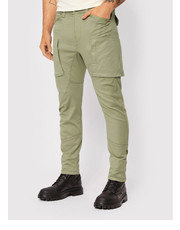 Spodnie męskie Spodnie materiałowe 3D D18928-C105-2199 Zielony Skinny Fit - modivo.pl G-Star Raw