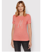 Bluzka T-Shirt 2GGP13 6138A Różowy Regular Fit - modivo.pl Marciano Guess