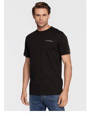 T-shirt - koszulka męska T-Shirt UMA22098TS Czarny Regular Fit - modivo.pl John Richmond