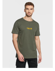 T-shirt - koszulka męska T-Shirt Daniels 21107463 Zielony Regular Fit - modivo.pl Solid