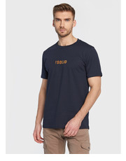 T-shirt - koszulka męska T-Shirt Daniels 21107463 Granatowy Regular Fit - modivo.pl Solid