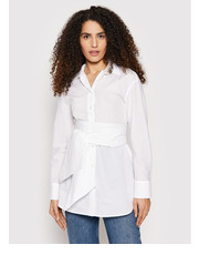 Koszula Koszula Right 31910521 Biały Slim Fit - modivo.pl Marella