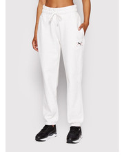 Spodnie Spodnie dresowe Re:Collections 533965 Biały Relaxed Fit - modivo.pl Puma