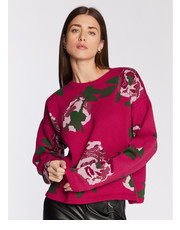 Sweter Sweter Rose Czerwony Relaxed Fit - modivo.pl Rage Age