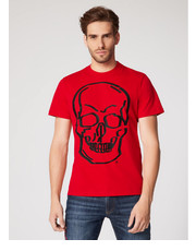 T-shirt - koszulka męska T-Shirt Zetta Czerwony Regular Fit - modivo.pl Rage Age