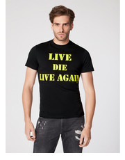 T-shirt - koszulka męska T-Shirt Dante Czarny Regular Fit - modivo.pl Rage Age