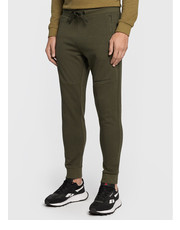 Spodnie męskie Spodnie dresowe N-Mott M28164-W23 Zielony Regular Fit - modivo.pl Volcano