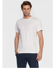 T-shirt - koszulka męska T-Shirt T-Basic M02430-S21 Biały Regular Fit - modivo.pl Volcano