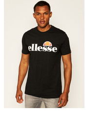 T-shirt - koszulka męska T-Shirt Sl Prado Tee SHC07405 Czarny Regular Fit - modivo.pl Ellesse