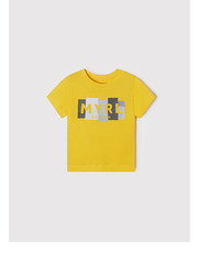 Bluzka T-Shirt 106 Żółty Regular Fit - modivo.pl Mayoral