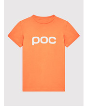 Bluzka T-Shirt 61607 Pomarańczowy Regular Fit - modivo.pl Poc