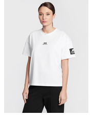Bluzka T-Shirt Yu Patch 53781 Biały Relaxed Fit - modivo.pl Helly Hansen