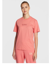 Bluzka T-Shirt Braila FAW0257 Różowy Regular Fit - modivo.pl Fila