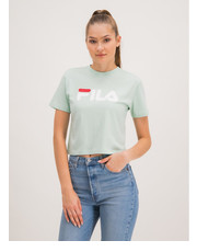Bluzka T-Shirt Viivika 687212 Zielony Regular Fit - modivo.pl Fila