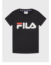 Bluzka T-Shirt Sala FAK0089 Czarny Regular Fit - modivo.pl Fila