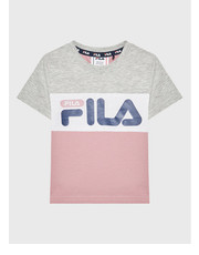 Bluzka T-Shirt College Station FAK0063 Różowy Regular Fit - modivo.pl Fila