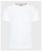 T-shirt - koszulka męska Blend T-Shirt Bhnasir 20711715 Biały Regular Fit - modivo.pl BLEND