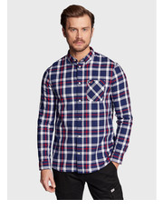 Koszula męska Koszula Essential Check DM0DM15399 Granatowy Regular Fit - modivo.pl Tommy Jeans