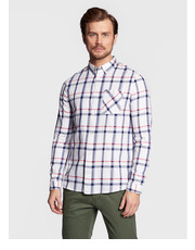 Koszula męska Koszula Essential Check DM0DM15399 Biały Regular Fit - modivo.pl Tommy Jeans