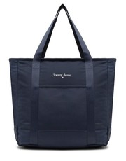 Shopper bag Torebka Tjw Essential Tote AW0AW12551 Granatowy - modivo.pl Tommy Jeans