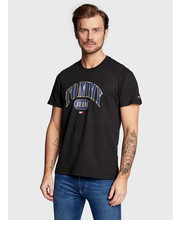 T-shirt - koszulka męska T-Shirt Entry DM0DM15675 Czarny Regular Fit - modivo.pl Tommy Jeans
