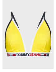 Strój kąpielowy Góra od bikini UW0UW03351 Żółty - modivo.pl Tommy Jeans
