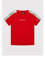 Bluzka T-Shirt 305921 Czerwony Regular Fit - modivo.pl Champion