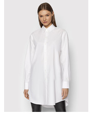 Koszula Koszula Ikonik Rhinstone 216W1604 Biały Oversize - modivo.pl Karl Lagerfeld