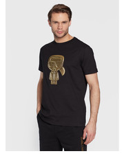 T-shirt - koszulka męska T-Shirt 755064 524241 Czarny Regular Fit - modivo.pl Karl Lagerfeld