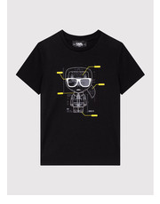 Bluzka T-Shirt Z25364 S Czarny Regular Fit - modivo.pl Karl Lagerfeld