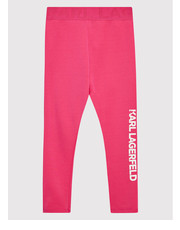 Spodnie Legginsy Z14175 D Różowy Slim Fit - modivo.pl Karl Lagerfeld