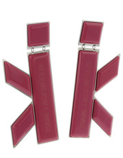 Kolczyki Klipsy 221W3931 Różowy - modivo.pl Karl Lagerfeld