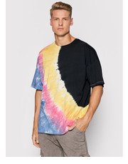 T-shirt - koszulka męska T-Shirt YWF-007 Kolorowy Regular Fit - modivo.pl Hype