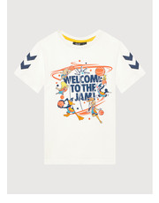 Bluzka T-Shirt SPACE JAM Tres 215864 Biały Regular Fit - modivo.pl Hummel
