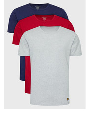T-shirt - koszulka męska Komplet 3 t-shirtów Maxwell LS3PKT900 Kolorowy Regular Fit - modivo.pl Lyle & Scott