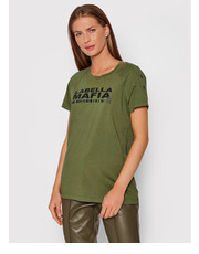 Bluzka LaBellaMafia T-Shirt 21691 Zielony Regular Fit - modivo.pl Labellamafia