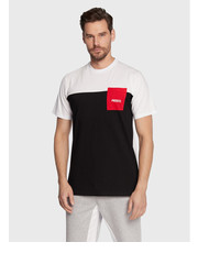 T-shirt - koszulka męska . T-Shirt KLASYK Pockes 1014 Biały Regular Fit - modivo.pl Prosto
